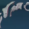 3.jpg Valorant champion 2021 karambit knife 3D print model