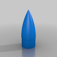 Jericho_Missile_Nose_Cone_LOC_75mm_Hollow.png Jericho Missile Nose Cone 3.0 Inch (75mm)