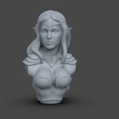 elfw.807.jpg Bust of an Elf