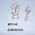 Cover.png STL file Honkai: Star Rail - Tingyun Accessories・3D printer design to download