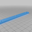 Line_Down.png Flashforge Creator 3 - Table handle - lin bed