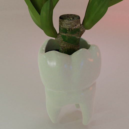 Tooth Pot 3D model