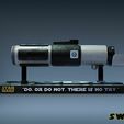 102723-StarWars-Yoda-Saber-Sculpture-image-002.jpg STAR WARS YODA LIGHTSABER: TESTED AND READY FOR 3D PRINTING