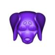 dachshund_head.stl 🌭Articulated Dachshund Duo – Cute 3D Printed Toy & Keychain (Hot Dog Costume Bonus)