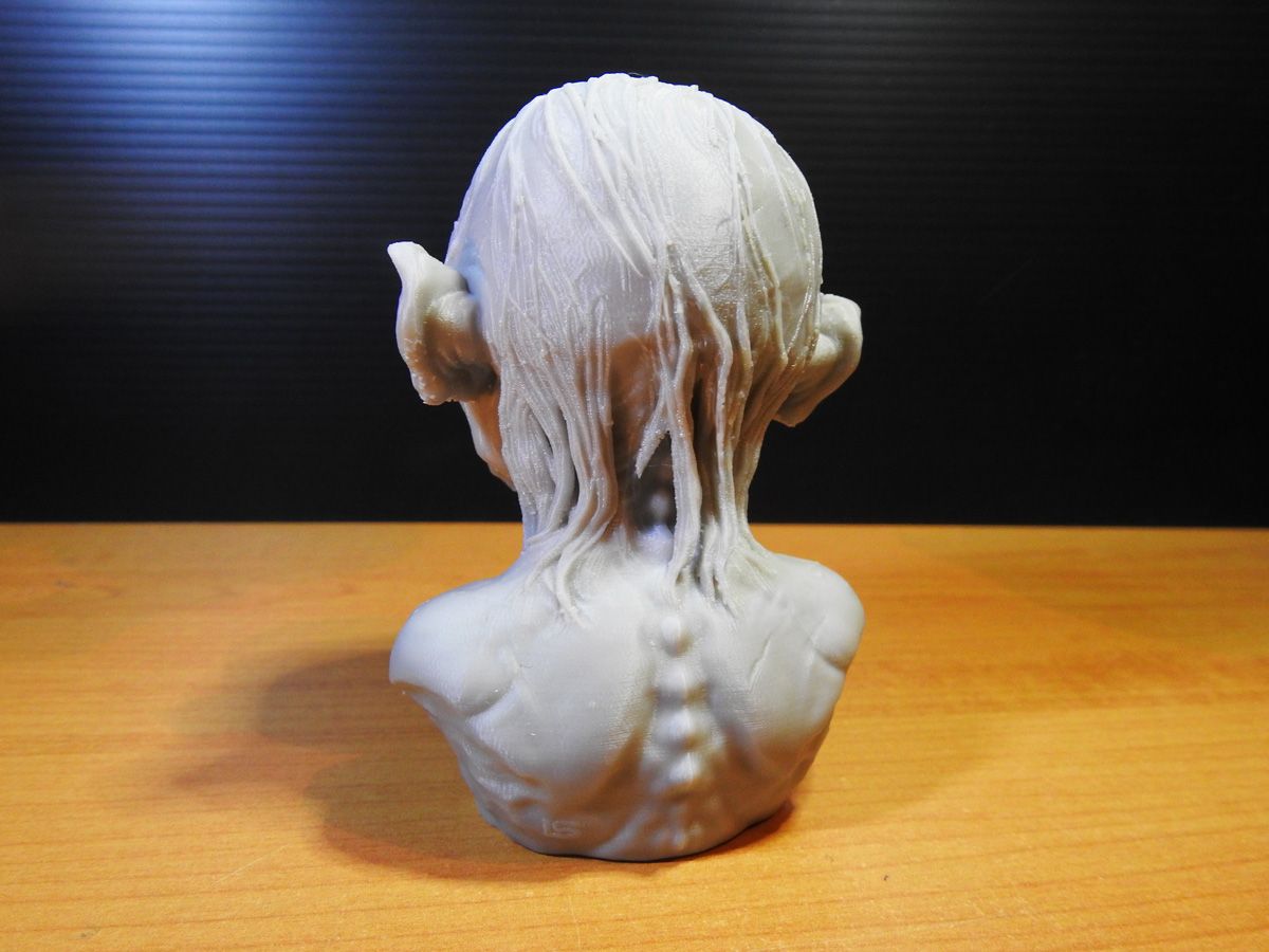 Golum_03.jpg Free STL file Golum bust, from Lord Of The Rings・3D print model to download, LSMiniatures