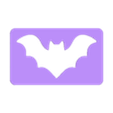 stencil_bat_l.stl Stencils de desenho de morcegos - Ferramentas de impressão 3D para artistas