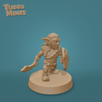 GoblinRaiderM_Side.png Goblin Raiders - Classic Monsters - Fantasy Miniatures