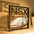 NSX-Shadow-Shelf.jpg Speeding Acura NSX Automotive Wall Art, 3d Print To Decorate Your Living Space
