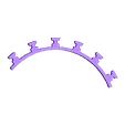 Simple_band_with_6_hooks_by_KEKE.stl Free STL file Adjustable Extension Connector Band for Facial Masks・3D printing design to download