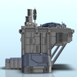 35.png Sci-Fi outpost with overhanging living room (5) - Future Sci-Fi SF Infinity Terrain Tabletop Scifi