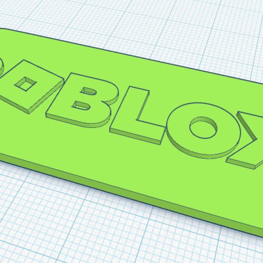 LLAVERO DE ROBLOX LOGO V2 STL File For 3D Printing Cults IScreen Shoter Google Chrome 
