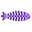 fish_fossilz_fob.stl STL-Datei Fish Fossilz kostenlos・Objekt zum Herunterladen und Drucken in 3D