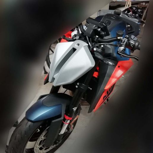 🏍️ KTM Supderduke 1290 Headlight Cover・ STL File for 3D