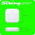 B.PNG String - Universal Letter Chain System