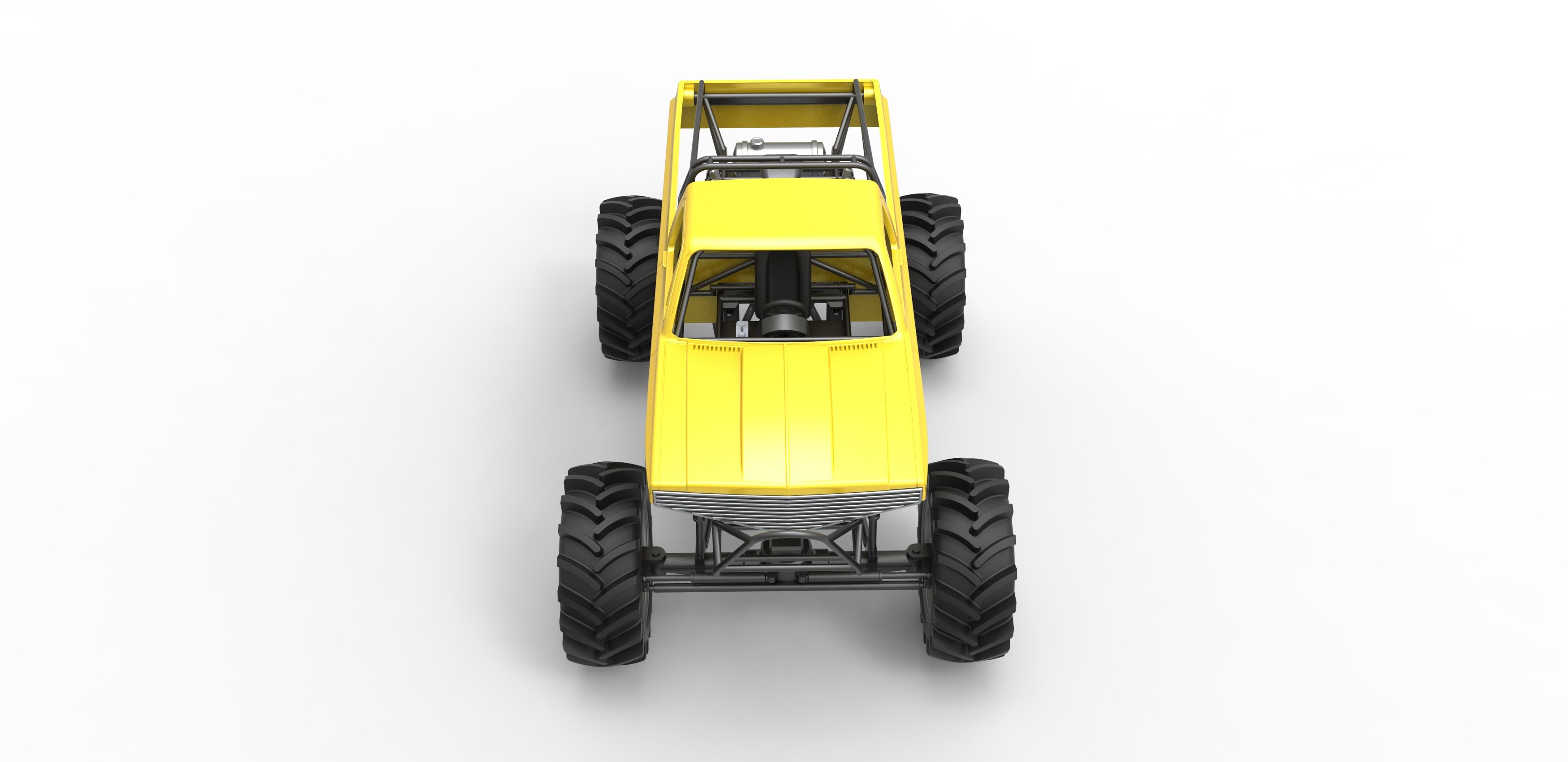 5.jpg Archivo 3D Camión de lodo de fundición a escala 1:25・Objeto de impresión 3D para descargar, CosplayItemsRock