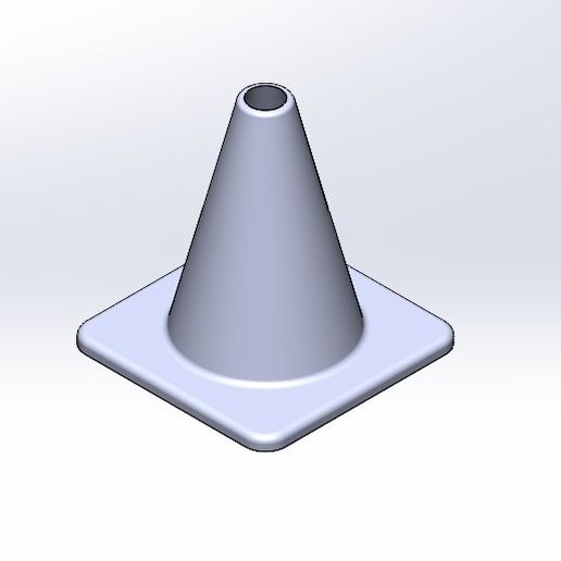 Download free STL file Race cone • Object to 3D print • Cults