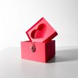 IMG_3013.jpg Valentine's Day Gift Box or Jewelry Holder | Modern Heart Gift Box
