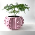 misprint-7983.jpg The Frenor Planter Pot with Drainage | Tray & Stand Included | Modern and Unique Home Decor for Plants and Succulents  | STL File