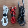 20250608_181327.jpg Clip On Cable Tie (4 different sizes) (TPU) (Cable Organizer) (Strong)