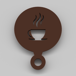 Hot Coffee Stencil.png Hot Cup Of Coffee Stencil