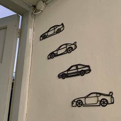 11111.jpg Free STL file Wall Riders : JDM Legends・3D printer design to download