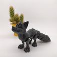 Niedlicher Flexi Print-in-Place Fuchs