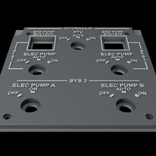 hydraulic3.jpg EMBRAER E1 OVERHEAD - PANEL HIDRÁULICO
