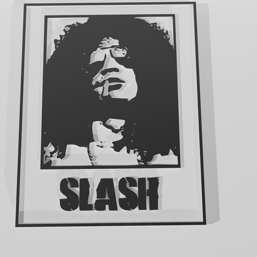 Slash3 - Decor Wall Art Onecolor 3D model