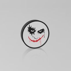 jokerlamp.jpg Free 3D file Joker Face LED Lamp・3D printer design to download