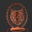 Screenshot_3.png Suspended - 3D Wolf - Thread Art STL
