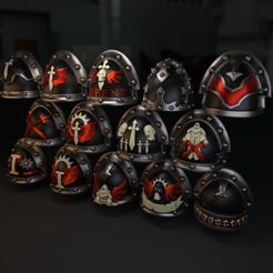 gloopada.jpg Файл STL Плечевые накладки Gloomy Angels First Legion (mkiii + mkiv)・Шаблон для 3D-печати для загрузки