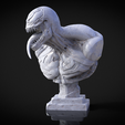 preview2.png STL file Venom Bust・3D printer model to download