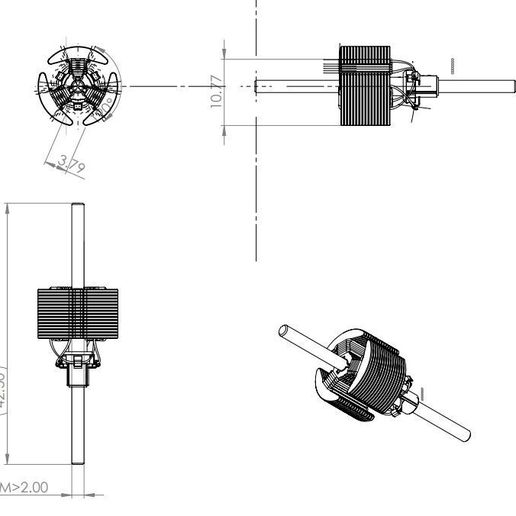 🧞‍♂️ Rotor・ STL File for 3D printing・Cults
