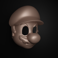 2.png Super Mario Cosplay Costume Face Mask 3D print model