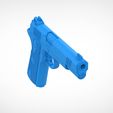044.jpg Remington 1911 Enhanced pistol from the game Tomb Raider 2013 3D print model3