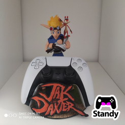 2.png Fichier OBJ SUPPORT POUR CONTRÔLEUR JAK ET DAXTER PS4-PS5・Design pour impression 3D à télécharger