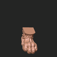 Znimok-iekrana-2025-03-24-143535.png Animal lion Paw Stool – 3D Printable STL Model