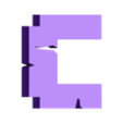 C_R.stl MINECRAFT Letters and Numbers | Logo