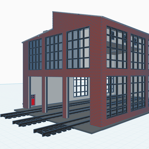 HO/OO Scale Diesel Locomotive Shop