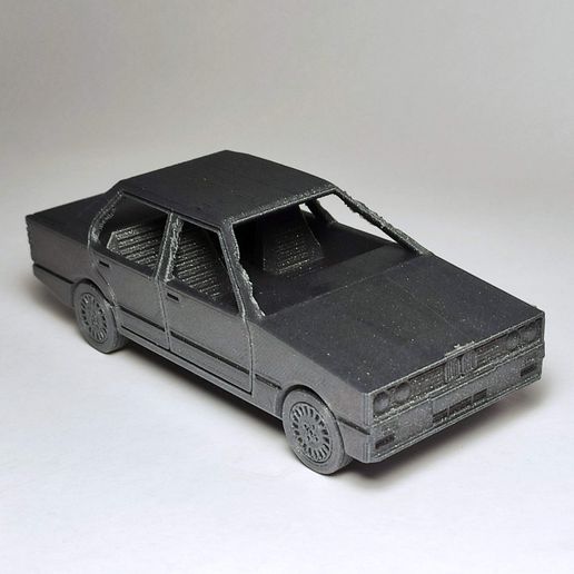 BMW E30 Print-in-Place 3D model