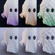 MunnyStuff_Halloween_Ghost_Mosaic_FrontCloseUp.jpg Munny Stuff | Halloween Ghost | Artoy Figurine Accessories
