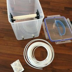 IMG_5107.jpg Free STL file Sealed Dual Filament Holder・3D printing design to download
