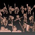 undead-spearmen-lineup-plain.jpg Undead Beastmen Light Spearmen