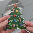 2.png Download free STL file Flat decorative Christmas tree • 3D printer template, CreativeTools