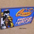 freddie-mercury-queen-grupo-rock-cantante-solista.jpg Ferddie, Mercury, singer, soloist, band, Queen, poster, sign, sign, logo, print3d, collection