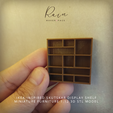 SKUTSKAR-Display-Shelf-Miniature-Furniture.png Fichier STL Etagère miniature SKUTSKAR inspirée d'IKEA, Meuble miniature, Etagère miniature, Etagère pour maison de poupée・Plan pour impression 3D à télécharger