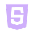 JavaScript-Logo.svg_5mm.stl Javascript 5 logo