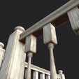 banister_handrail_kit_render19.jpg Banister & Handrail 3D Model Collection