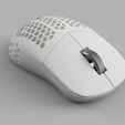 10-holes.png ZS-X1 3D Printed Mouse for Logitech G305 based on EndGame Gear XM1