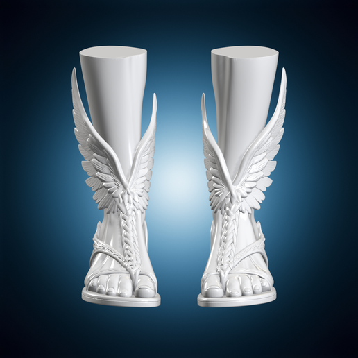 Divine Speed Sandals 3D Print Model